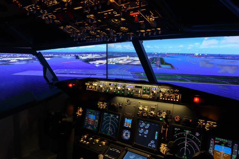 Illustration for article titled Enormous Flight Simulator Installed In Tokyo Hotel